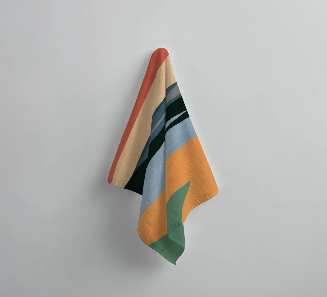 Minimal Abstract Landscape 2 towel by ThingDesign