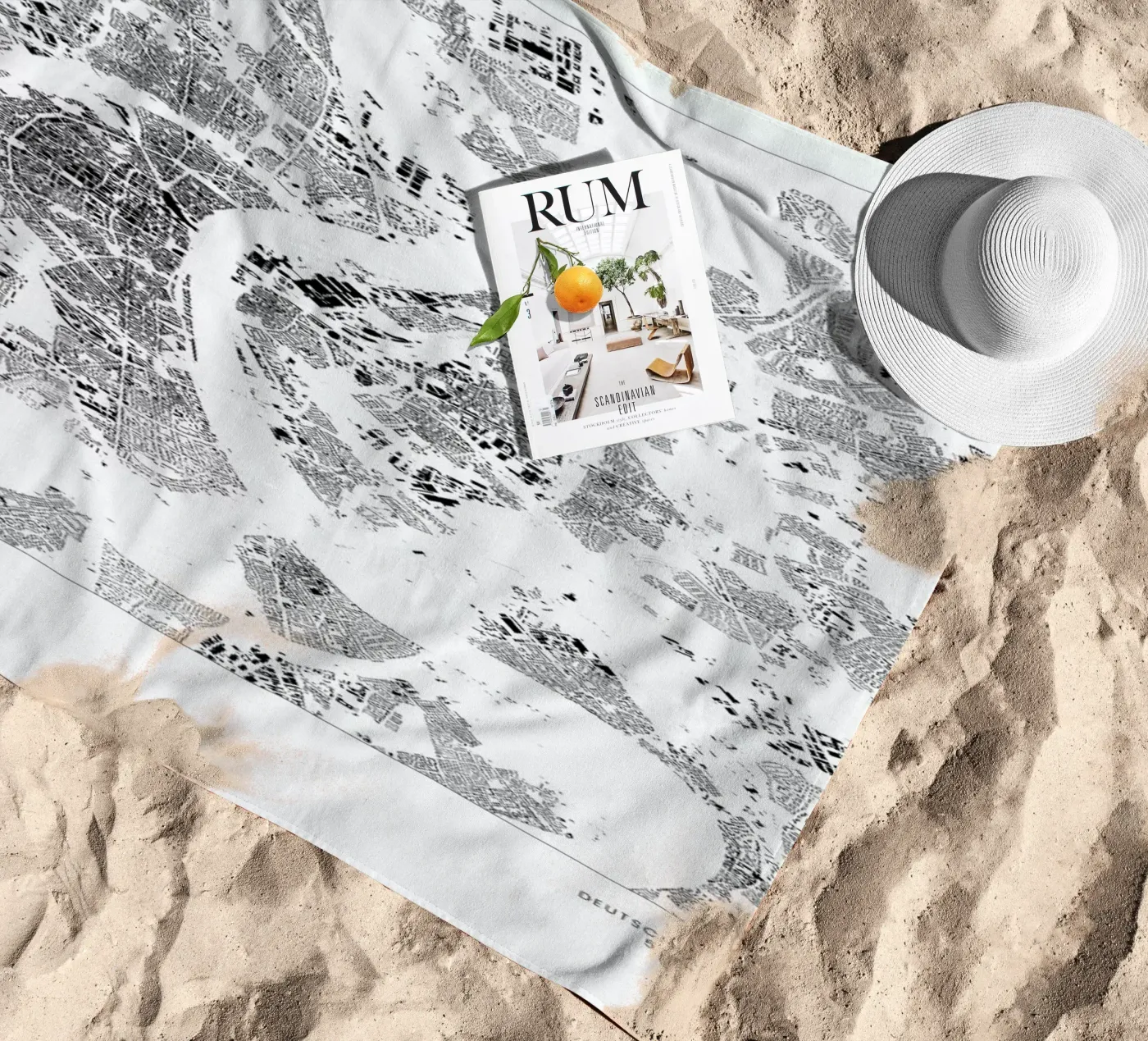 Köln telo mare da The Cartography Collection