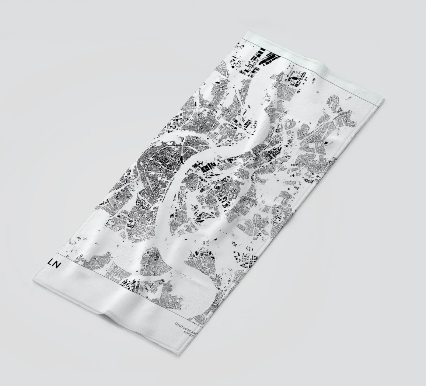 Köln telo mare da The Cartography Collection