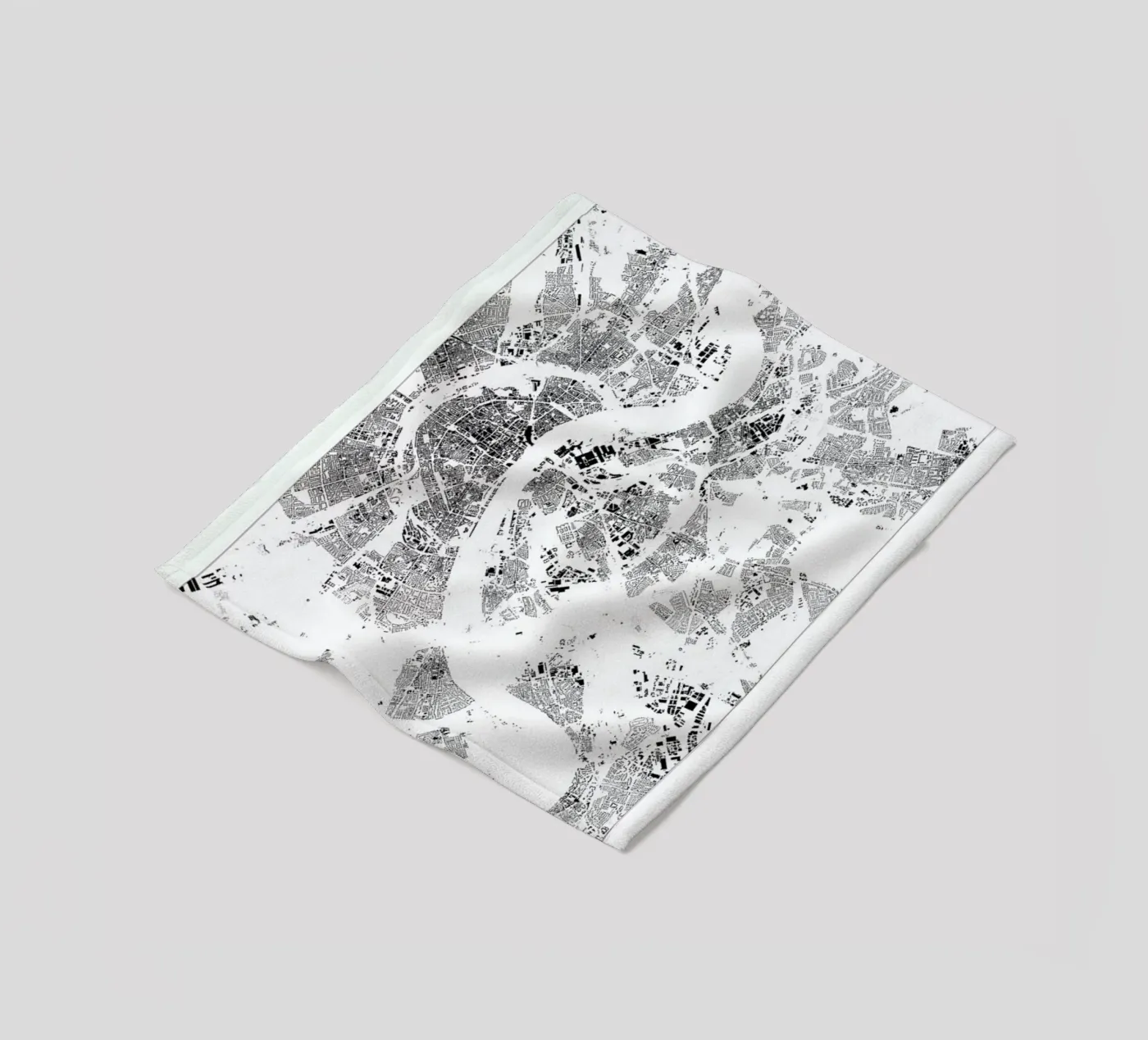 Köln Fleecedecke von The Cartography Collection