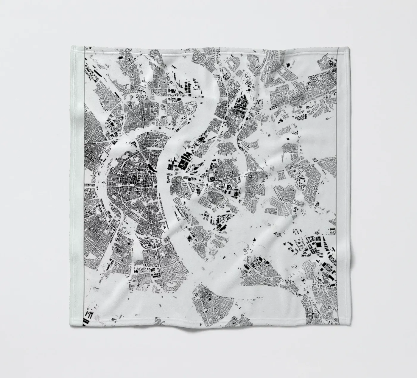 Köln Fleecedecke von The Cartography Collection