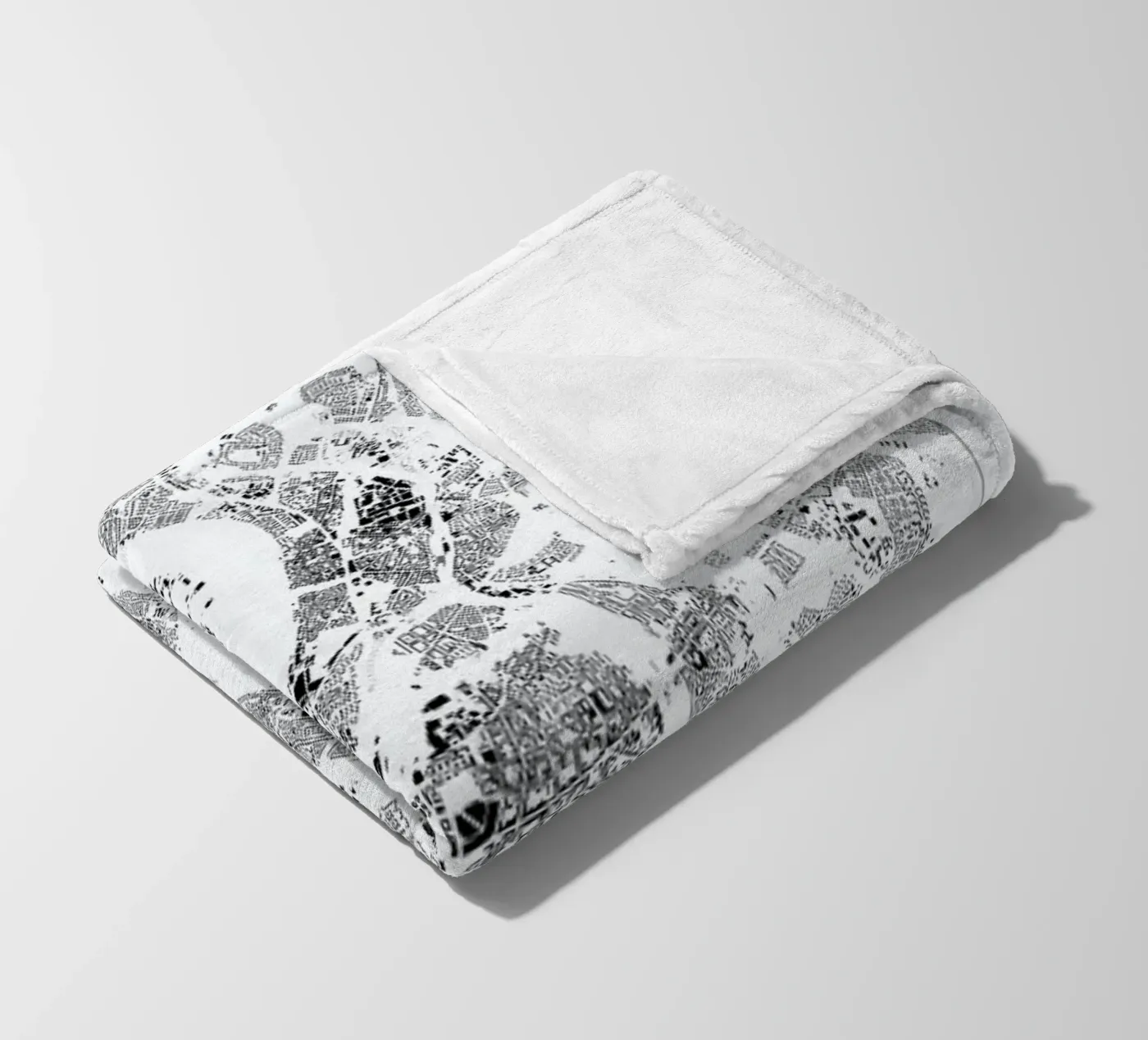 Köln Fleecedecke von The Cartography Collection