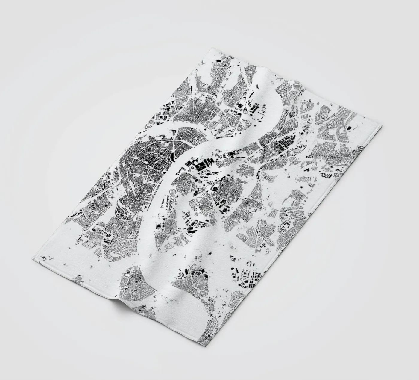 Köln Fleecedecke von The Cartography Collection