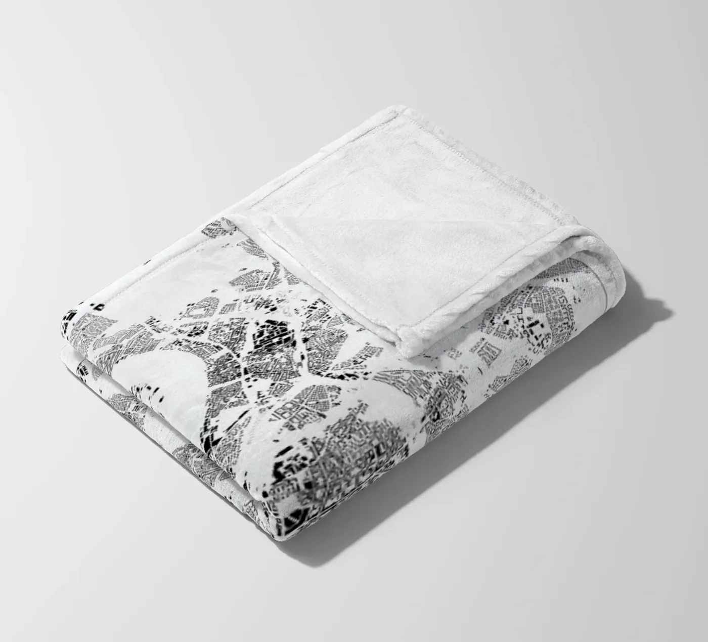 Köln Fleecedecke von The Cartography Collection