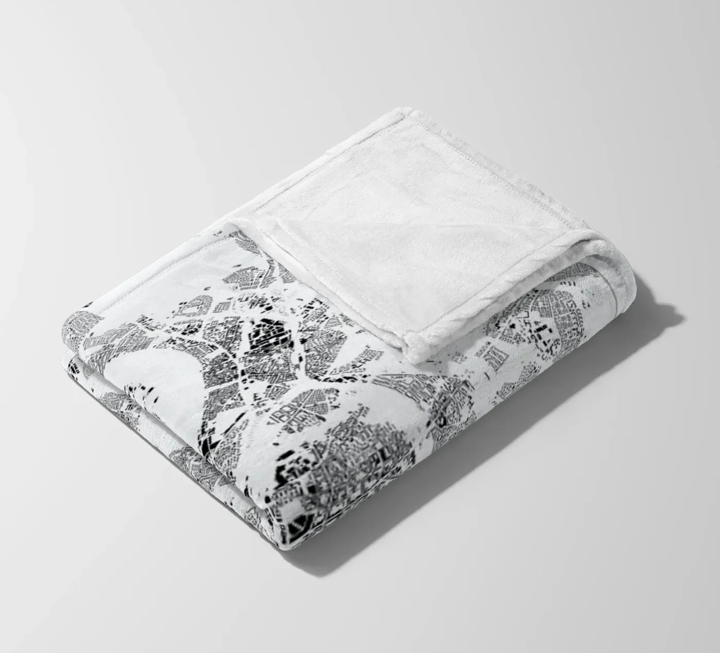 Köln Fleecedecke von The Cartography Collection