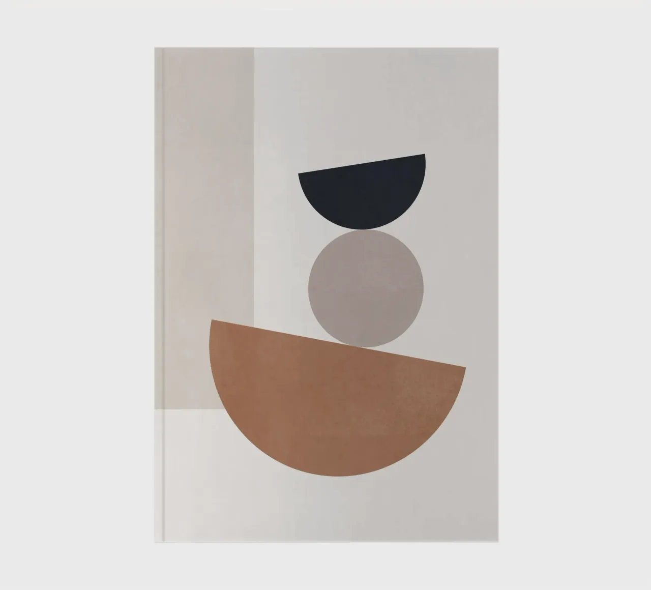 Minimal Abstract Shapes notebook by Gaite