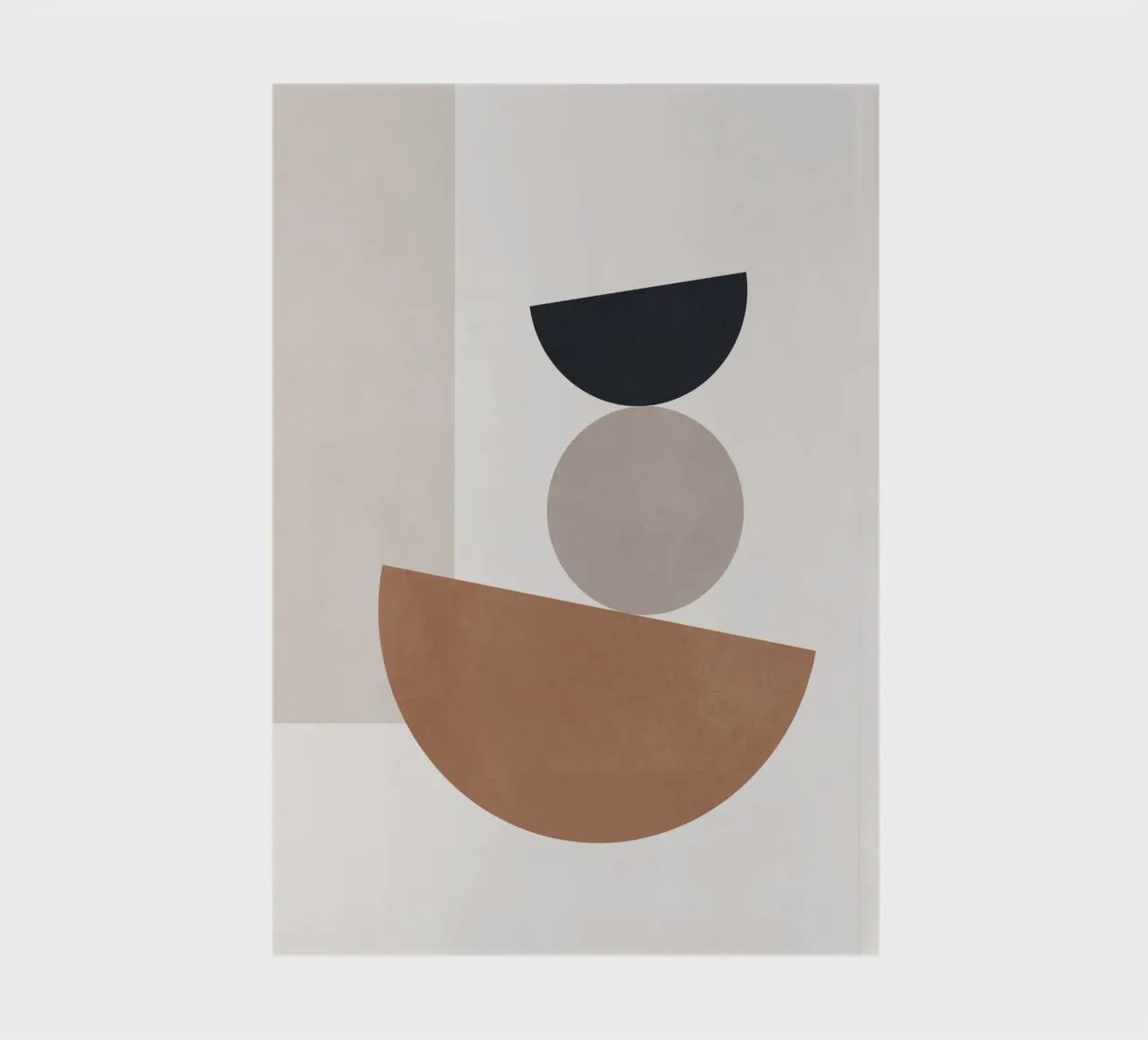 Minimal Abstract Shapes notebook by Gaite