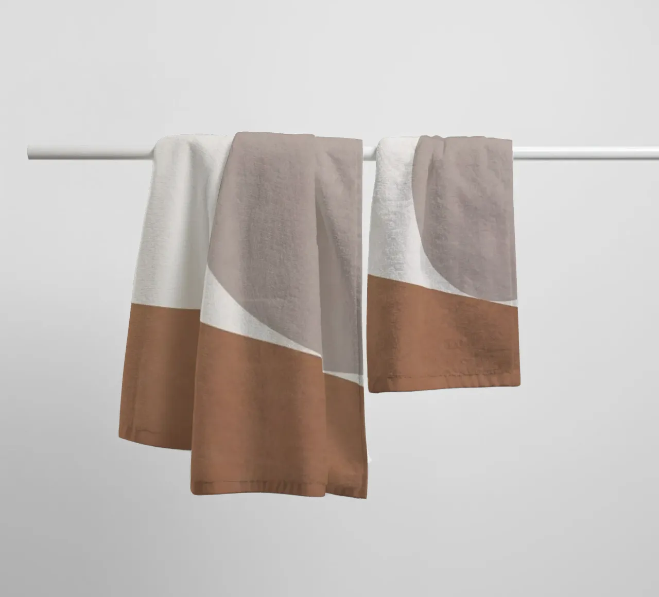 Minimale abstrakte Formen Handtuch von Gaite