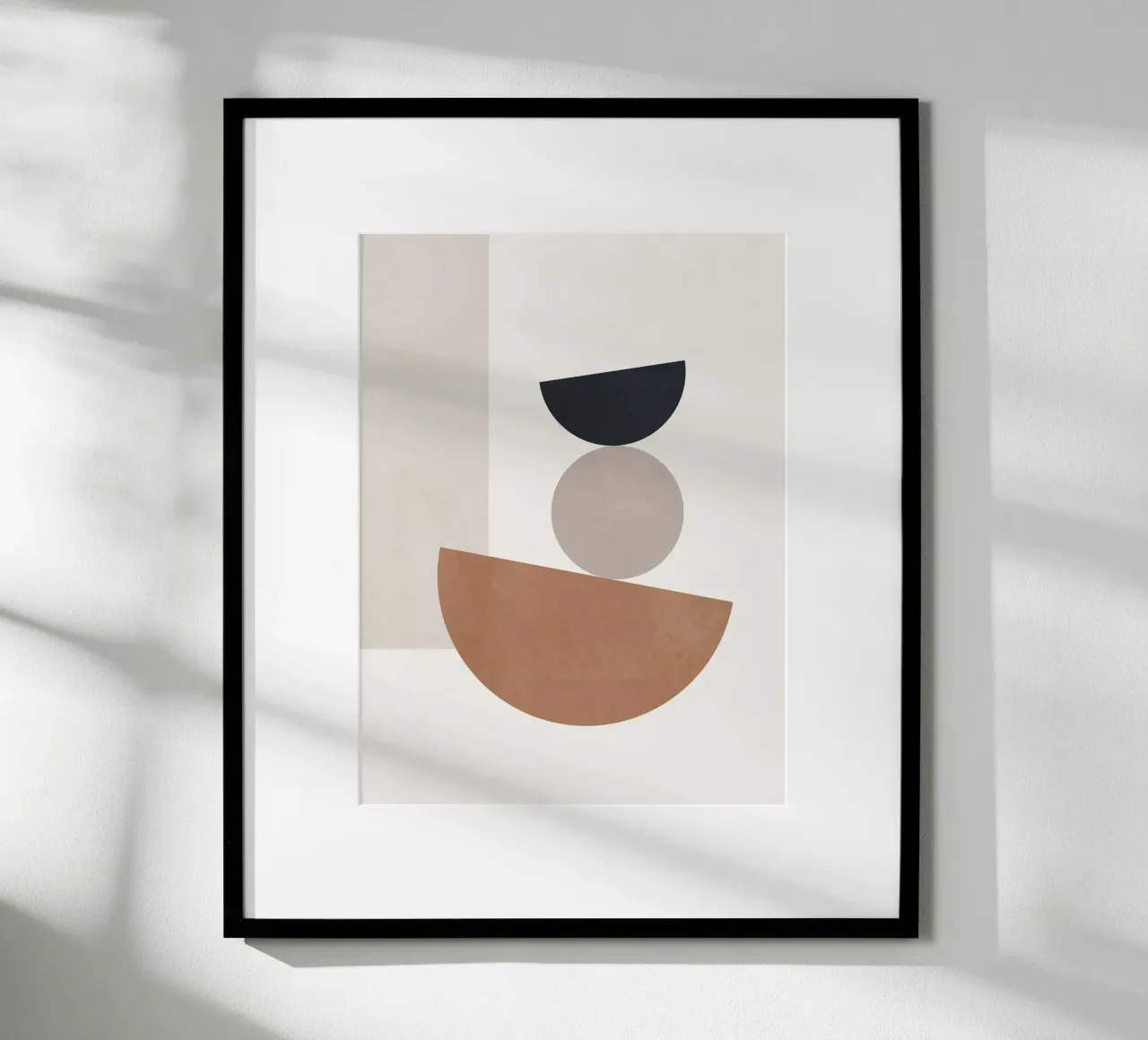 Minimal Abstract Shapes hahnemühle by Gaite