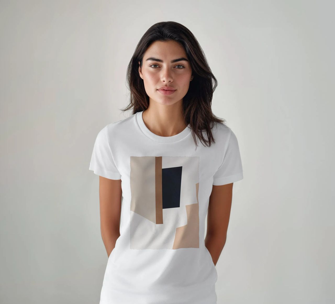 Formas abstractas mínimas 2 camiseta de Gaite