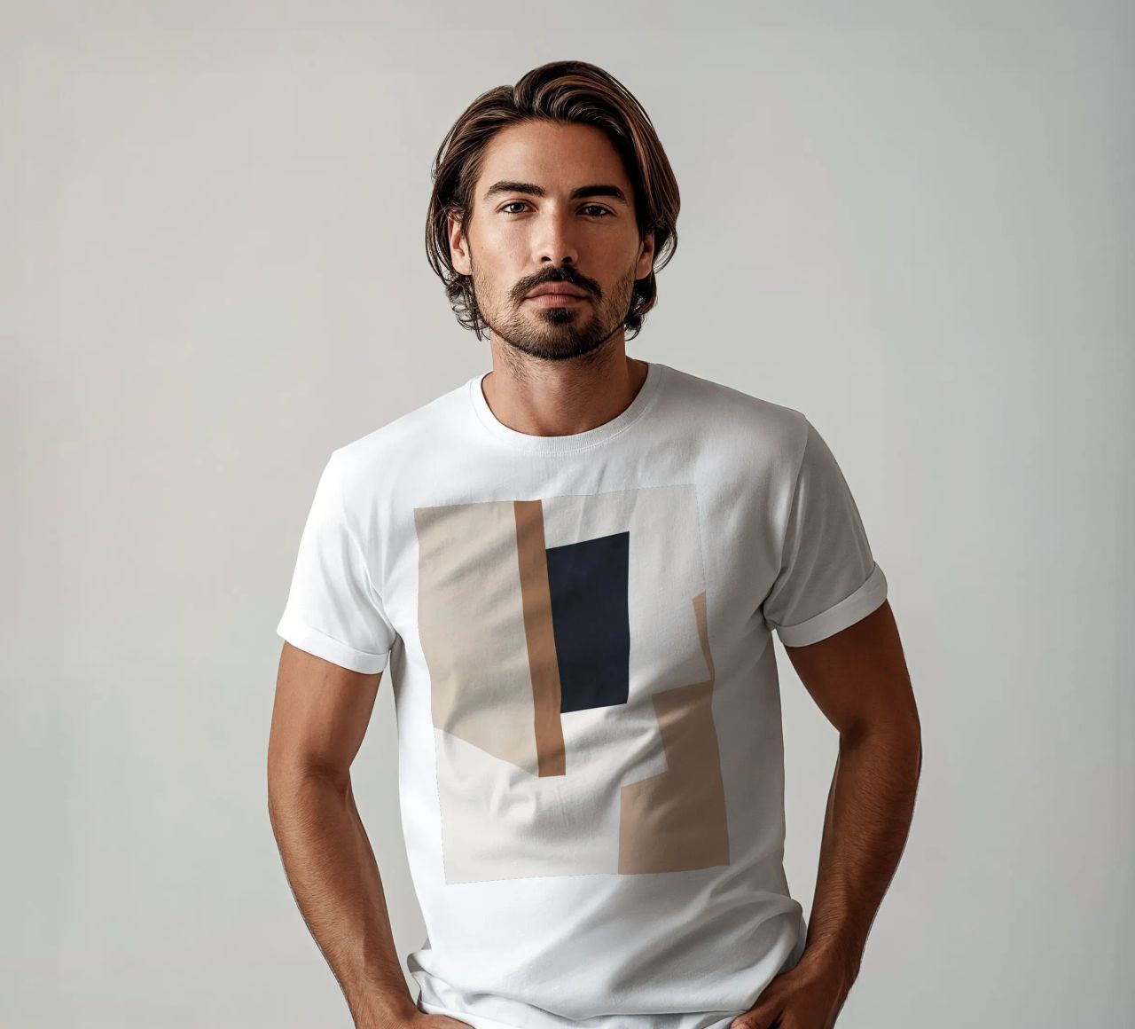 Formas abstractas mínimas 2 camiseta de Gaite