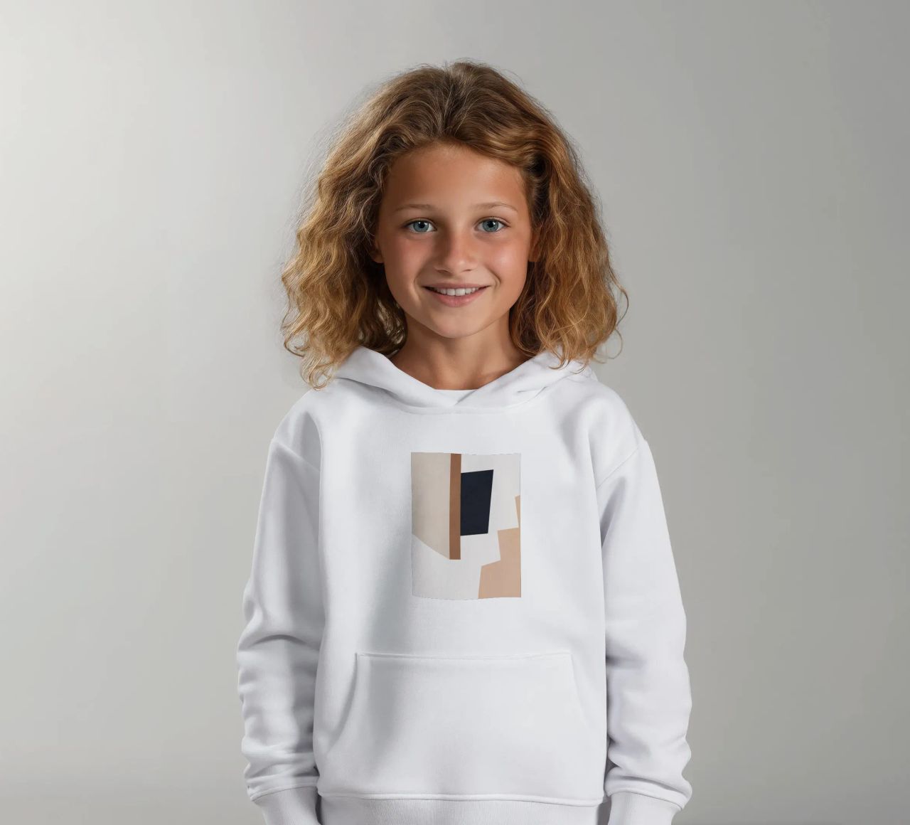 Formas abstractas mínimas 2 sudadera con capucha para niño de Gaite