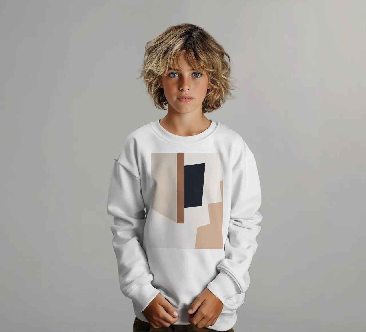 Forme astratte minimali 2 felpa bambino da Gaite
