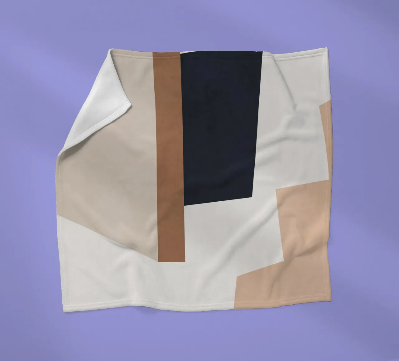 Forme astratte minimali 2 coperta in pile da Gaite