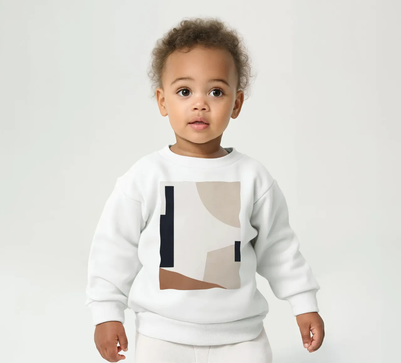 Forme astratte minimali 3 felpa neonato da Gaite