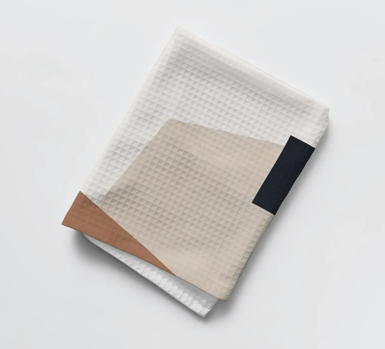 Minimal Abstract Shapes 3 tea towel by Gaite