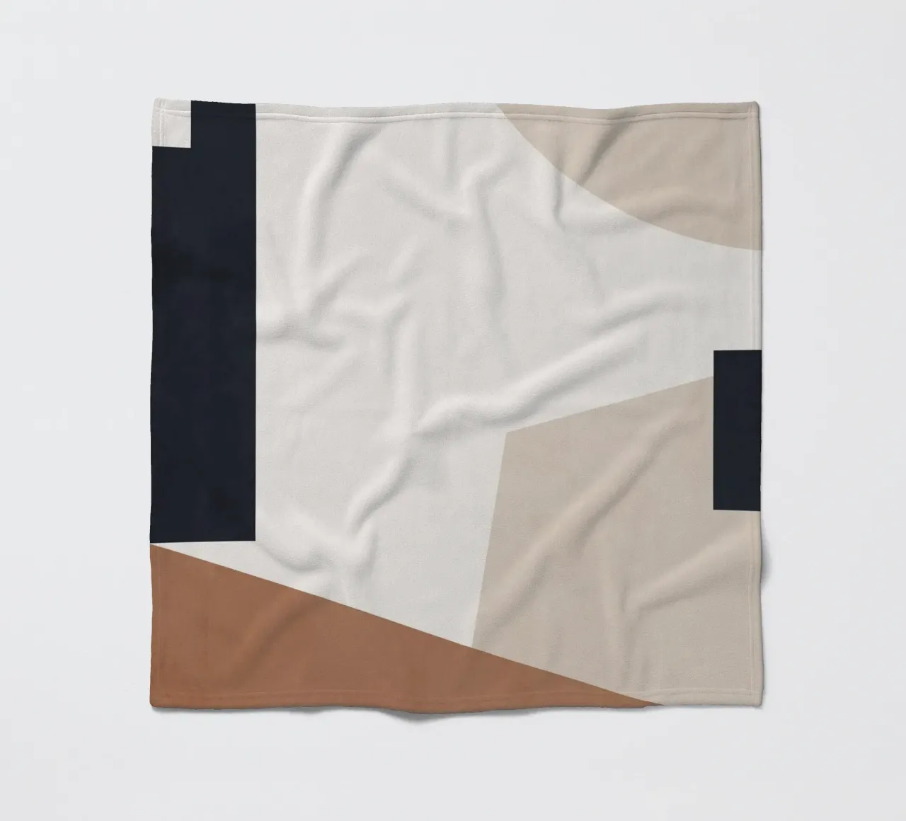 Forme astratte minimali 3 coperta in pile da Gaite