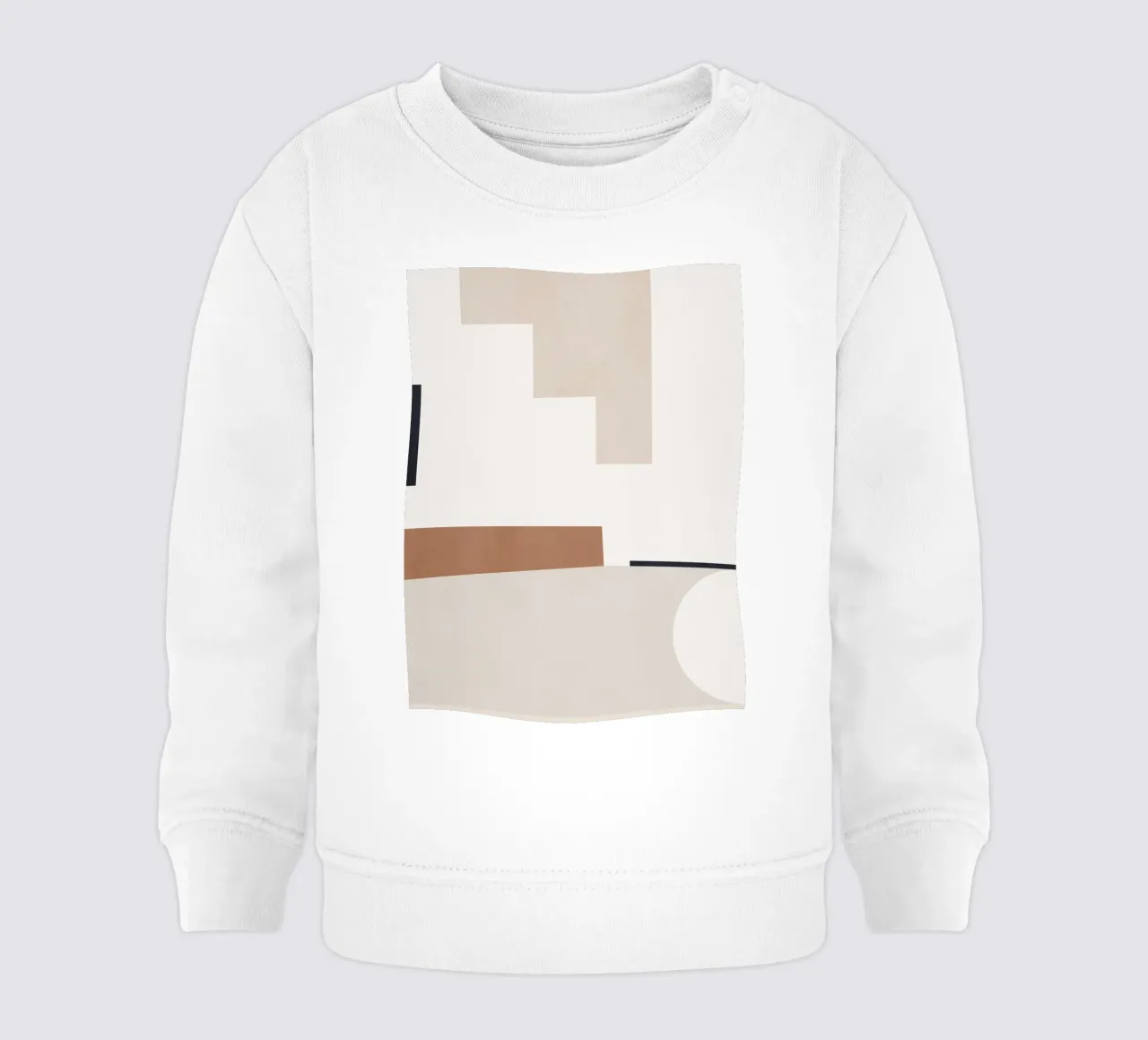 Formas abstractas mínimas 4 sudadera de bebé de Gaite