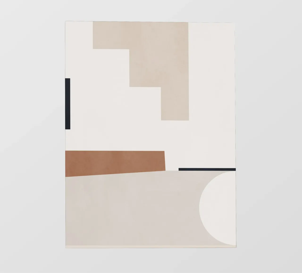 Forme astratte minimali 4 telo in pvc da Gaite