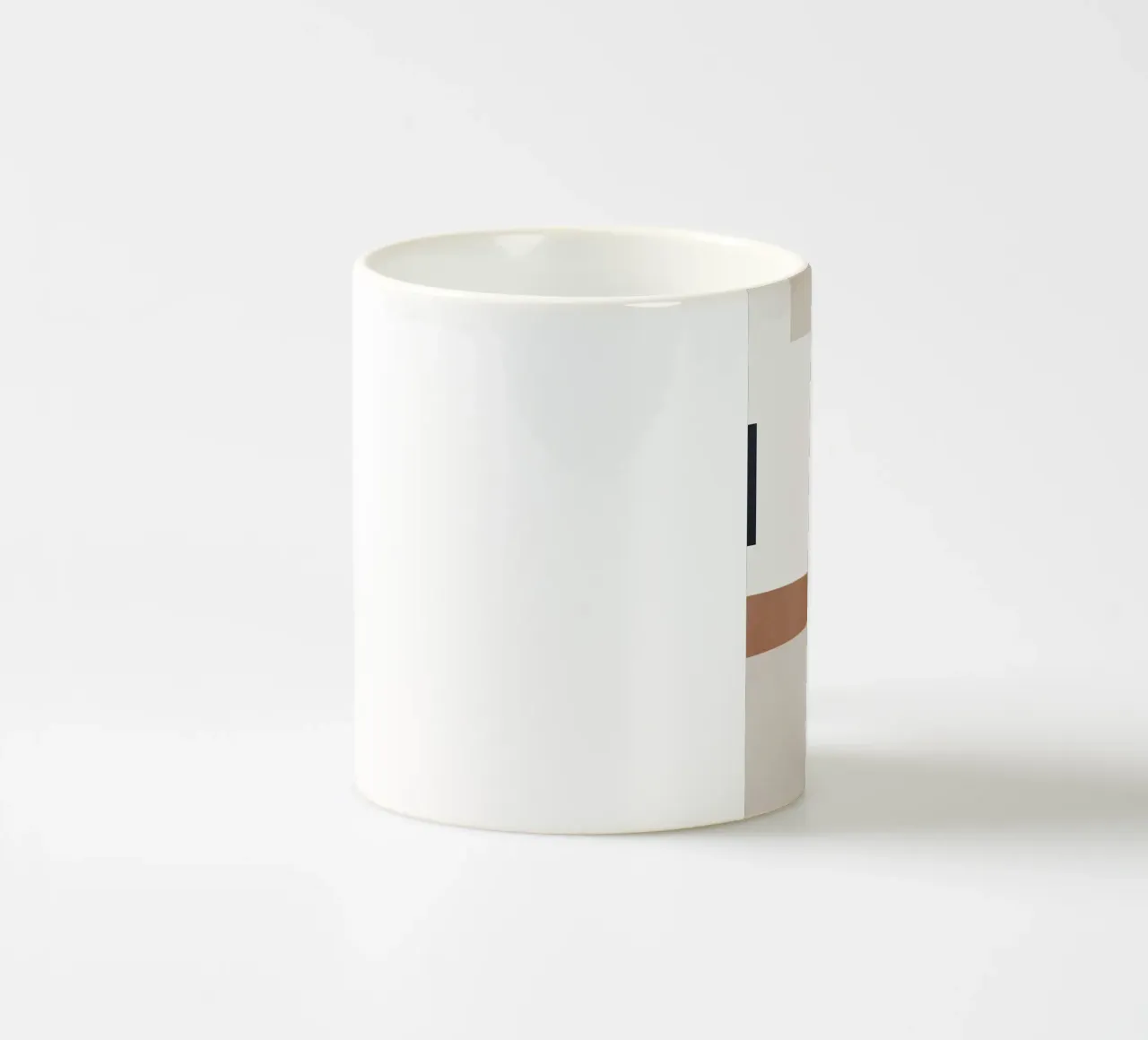 Forme astratte minimali 4 tazza in ceramica da Gaite