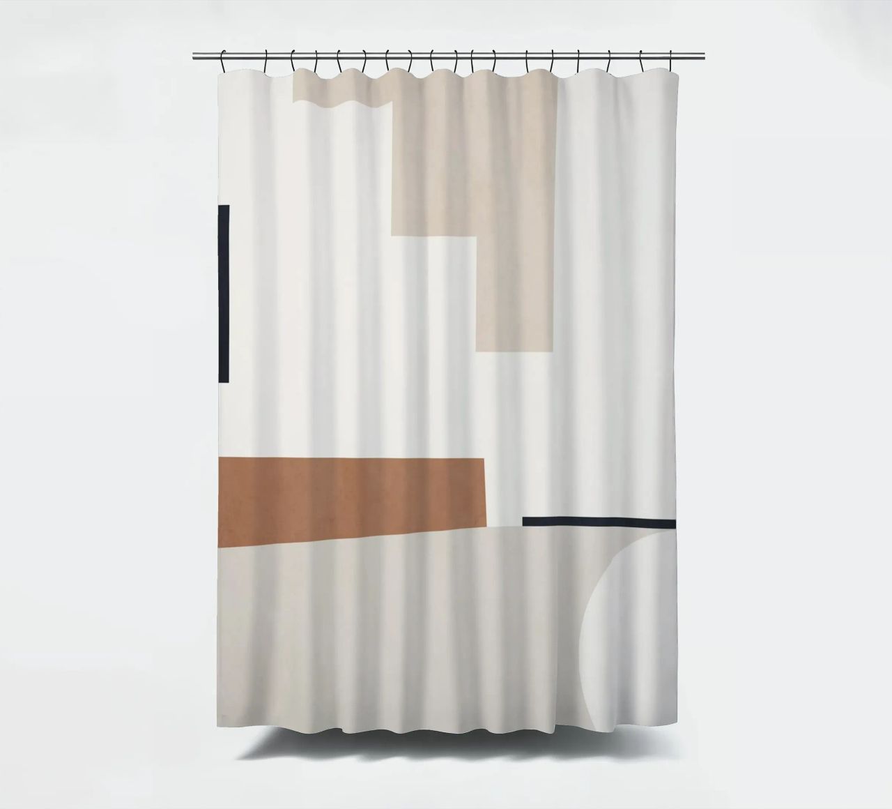 Forme astratte minimali 4 tenda da doccia da Gaite