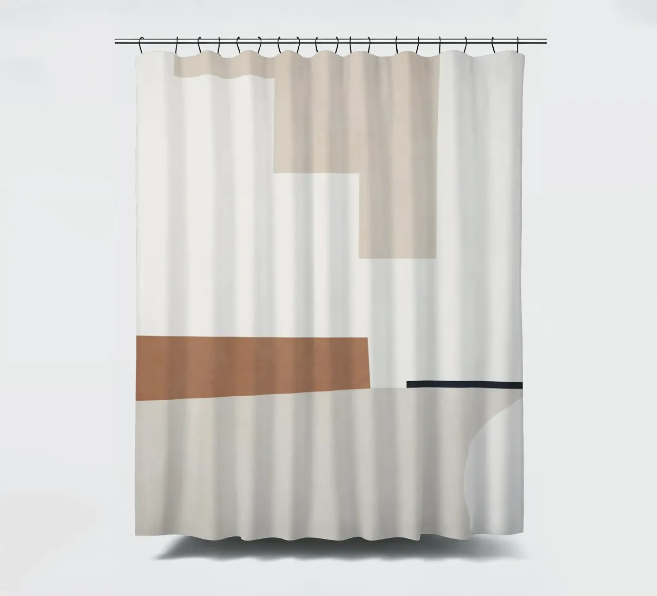 Forme astratte minimali 4 tenda da doccia da Gaite