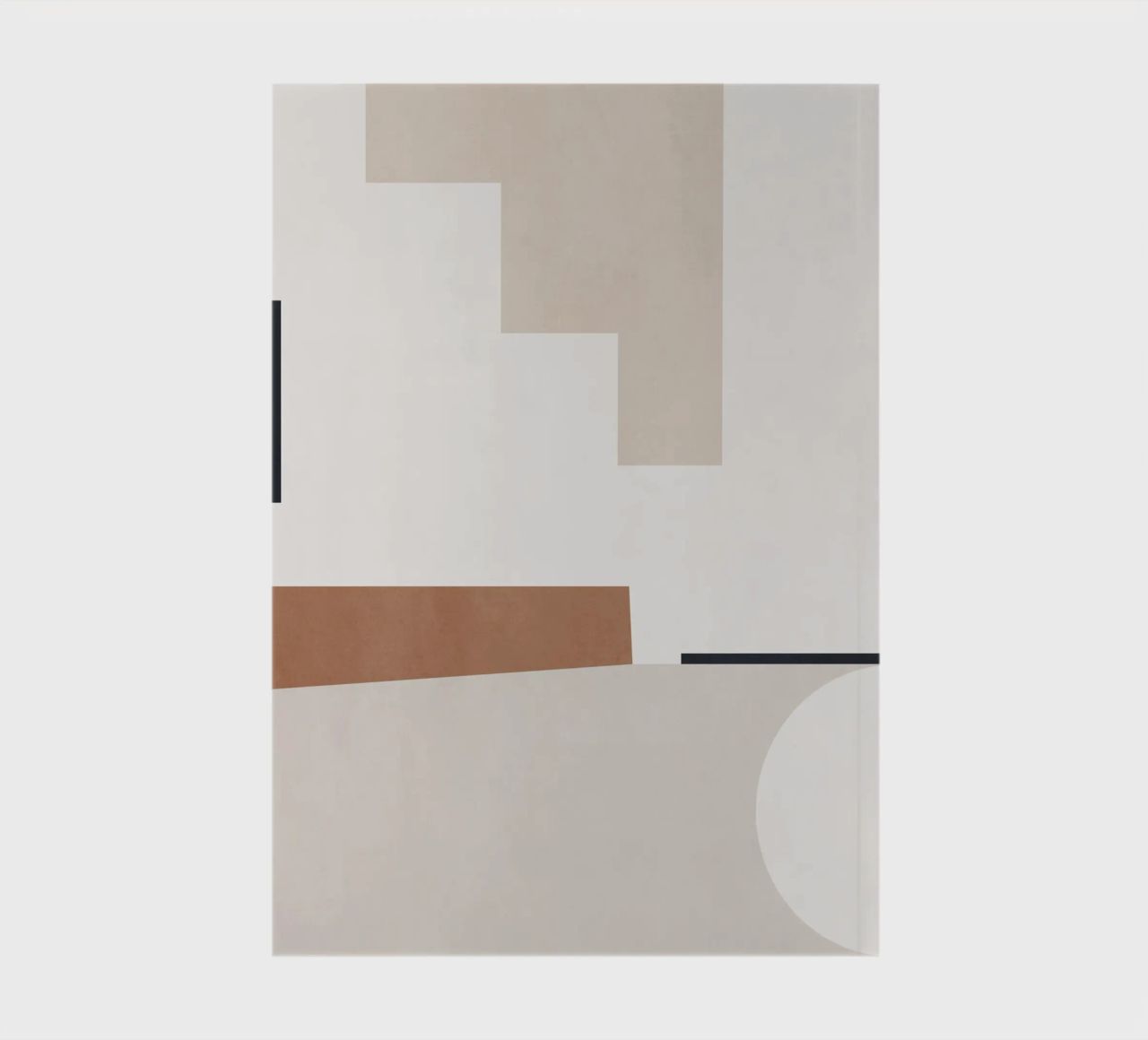 Minimal Abstract Shapes 4 notebook by Gaite