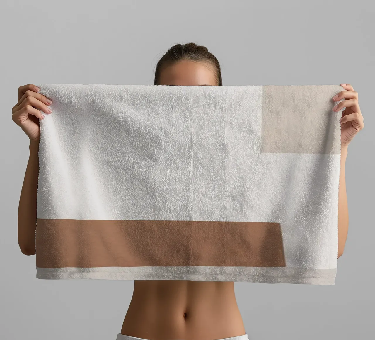 Minimal Abstract Shapes 4 towel by Gaite