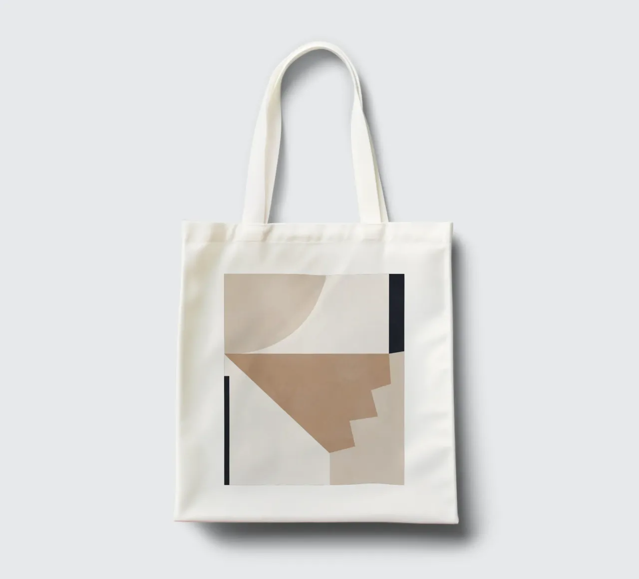 Forme astratte minimali 5 borsa in juta da Gaite