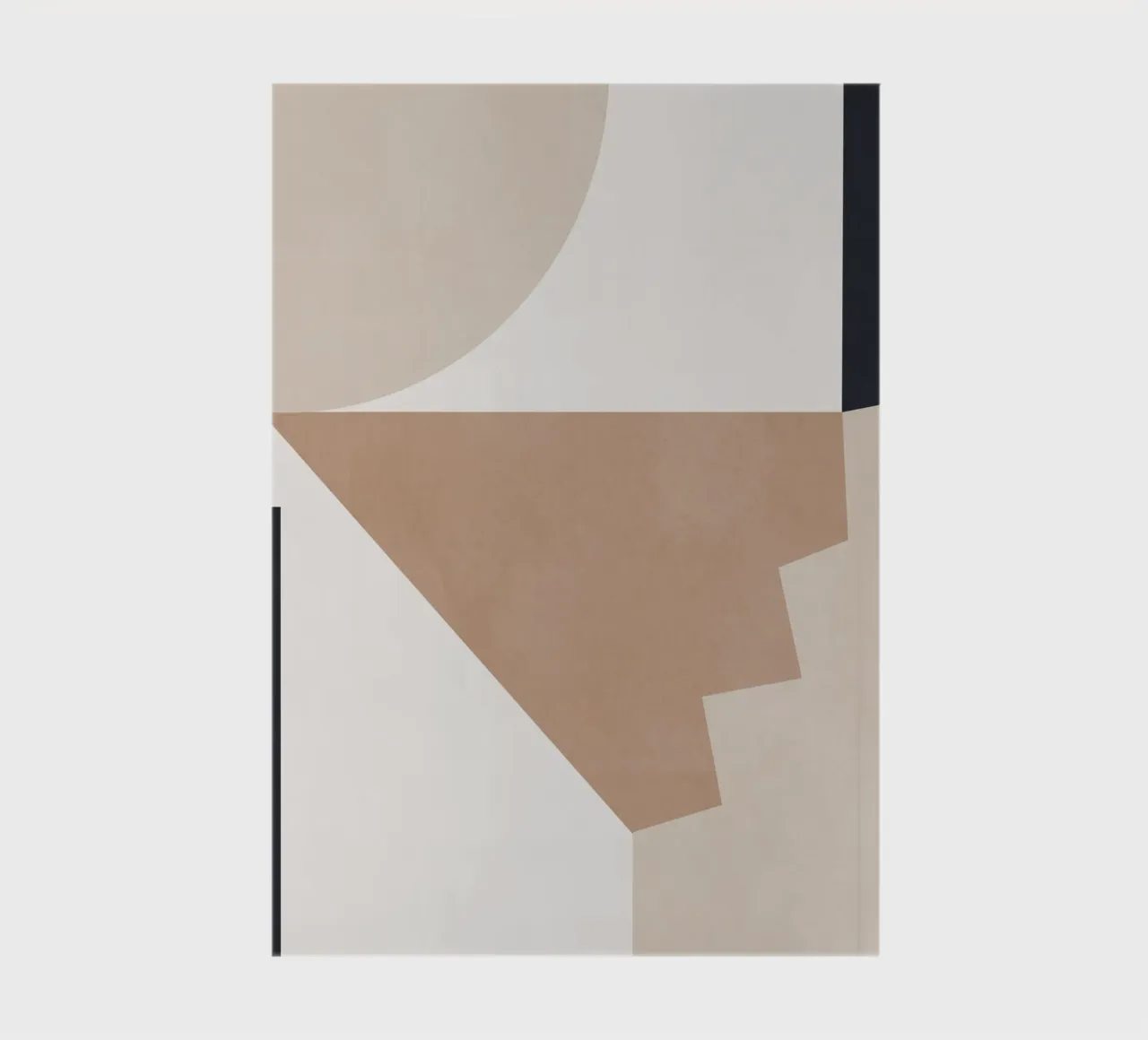 Minimal Abstract Shapes 5 notebook by Gaite