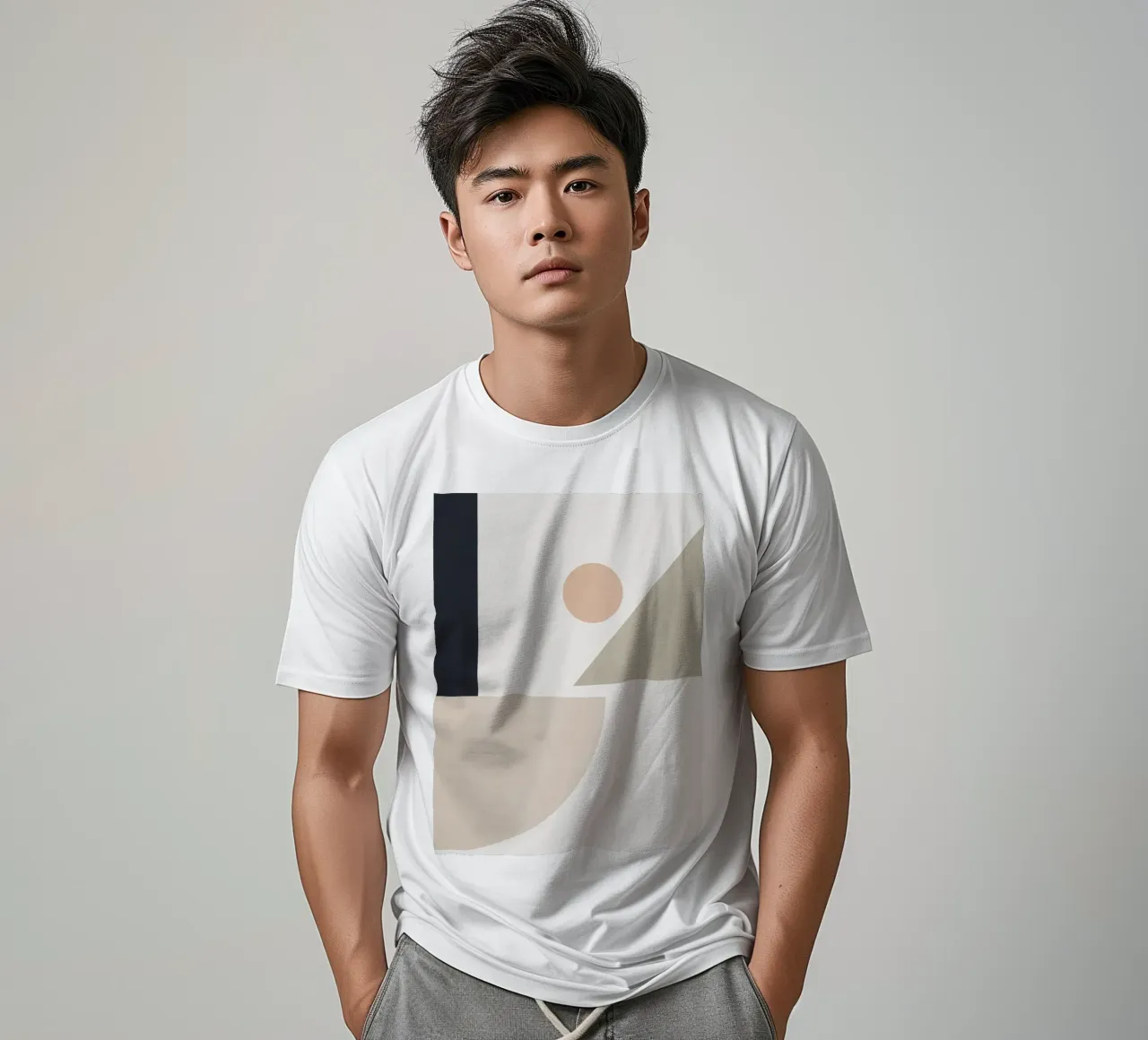 Forme astratte minimali 6 t-shirt da Gaite