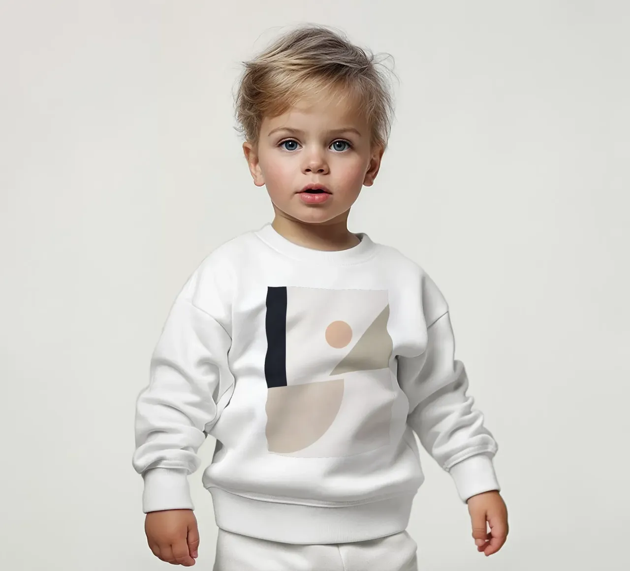 Forme astratte minimali 6 felpa neonato da Gaite