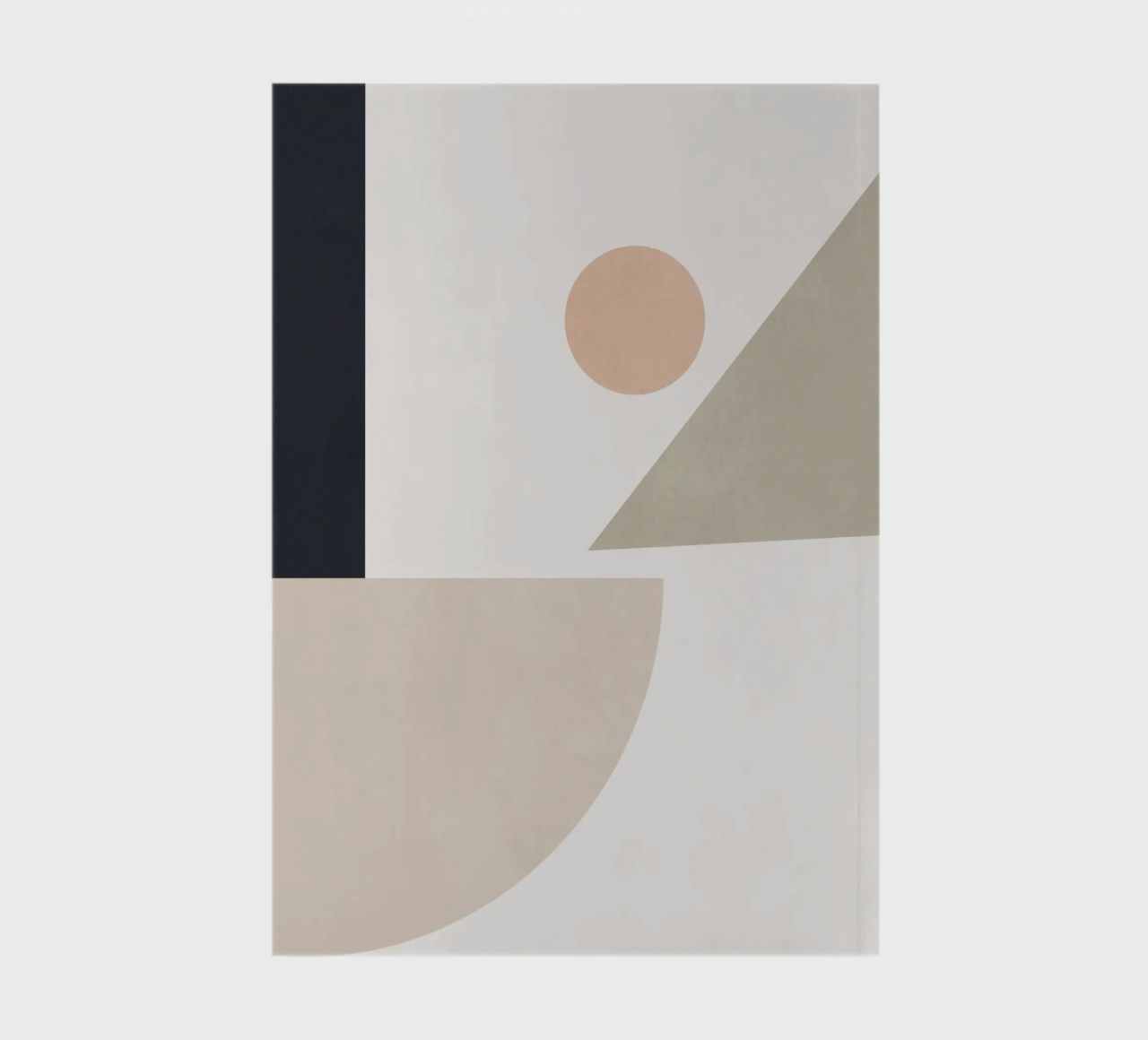 Minimal Abstract Shapes 6 notebook by Gaite