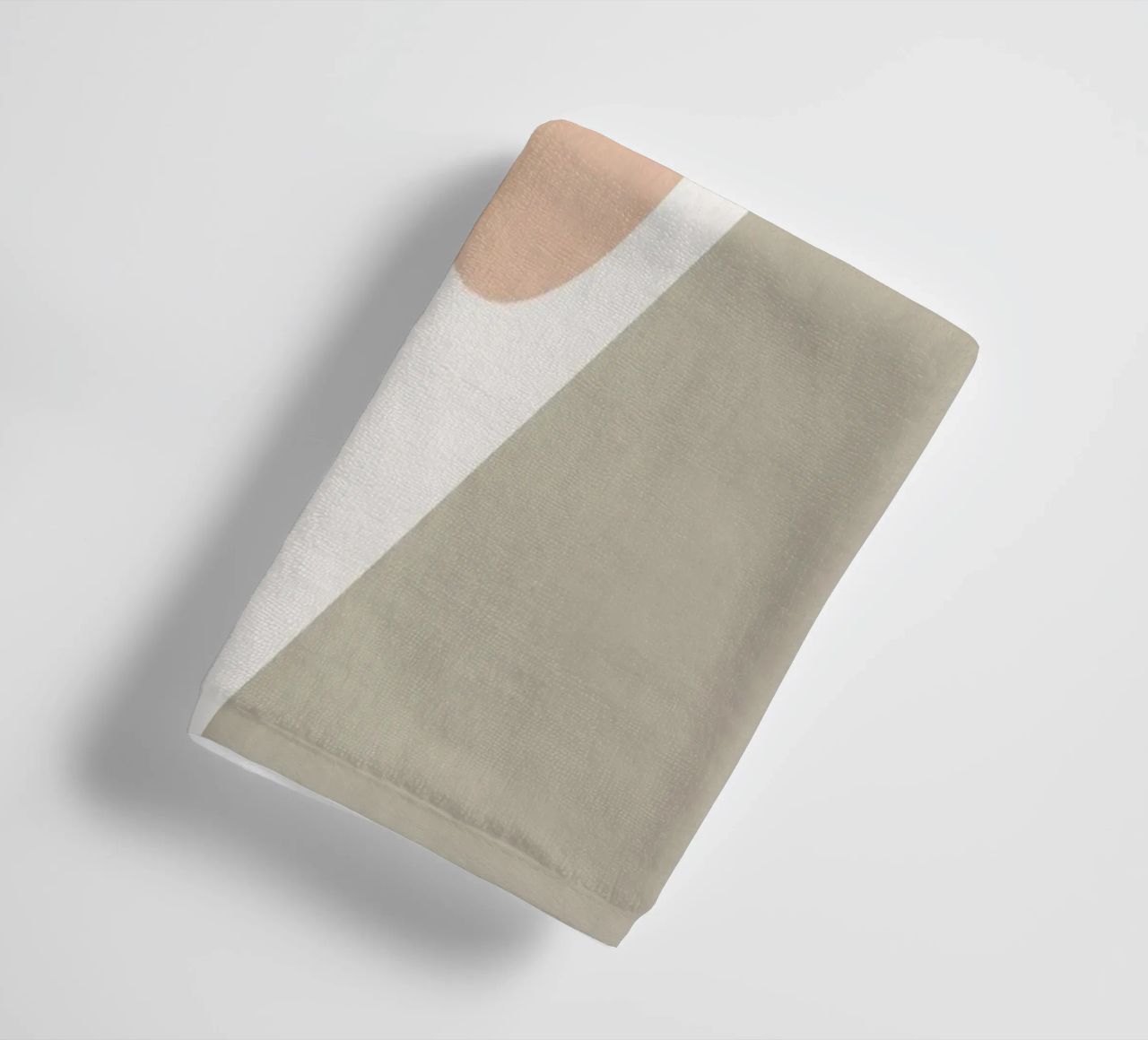 Minimal Abstract Shapes 6 towel by Gaite