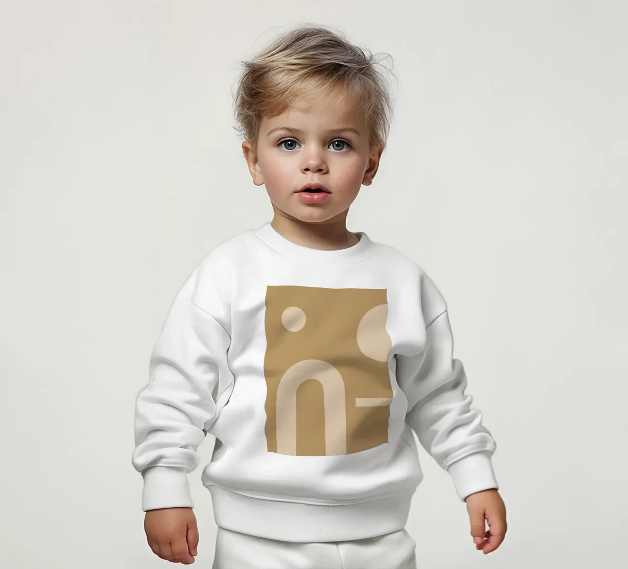 Forme astratte minimali 7 felpa neonato da Gaite