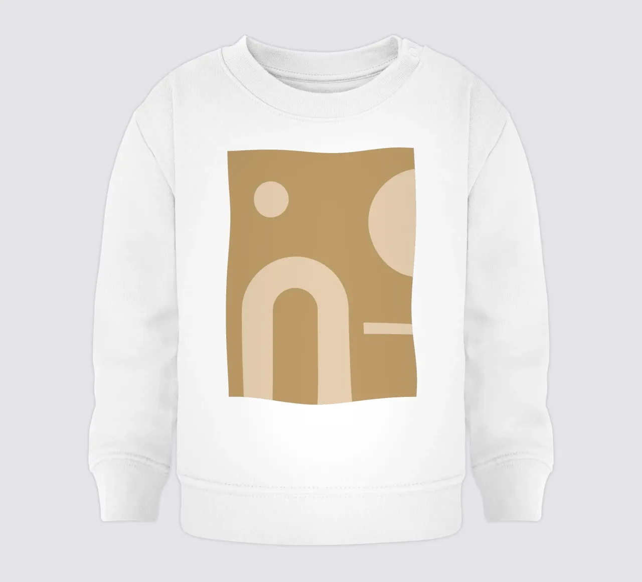 Forme astratte minimali 7 felpa neonato da Gaite