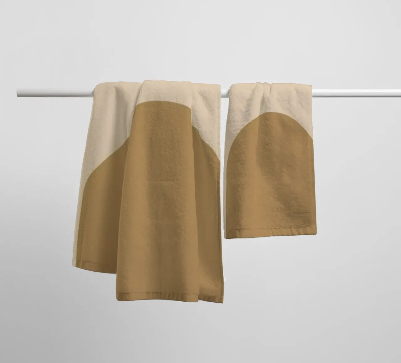 Minimal Abstract Shapes 8 towel by Gaite