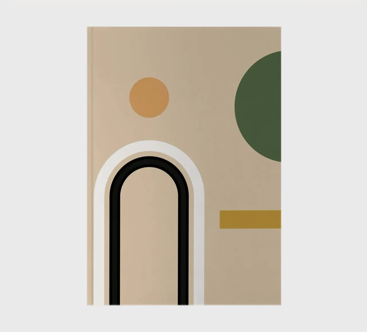 Minimal Abstract Shapes 9 notebook by Gaite
