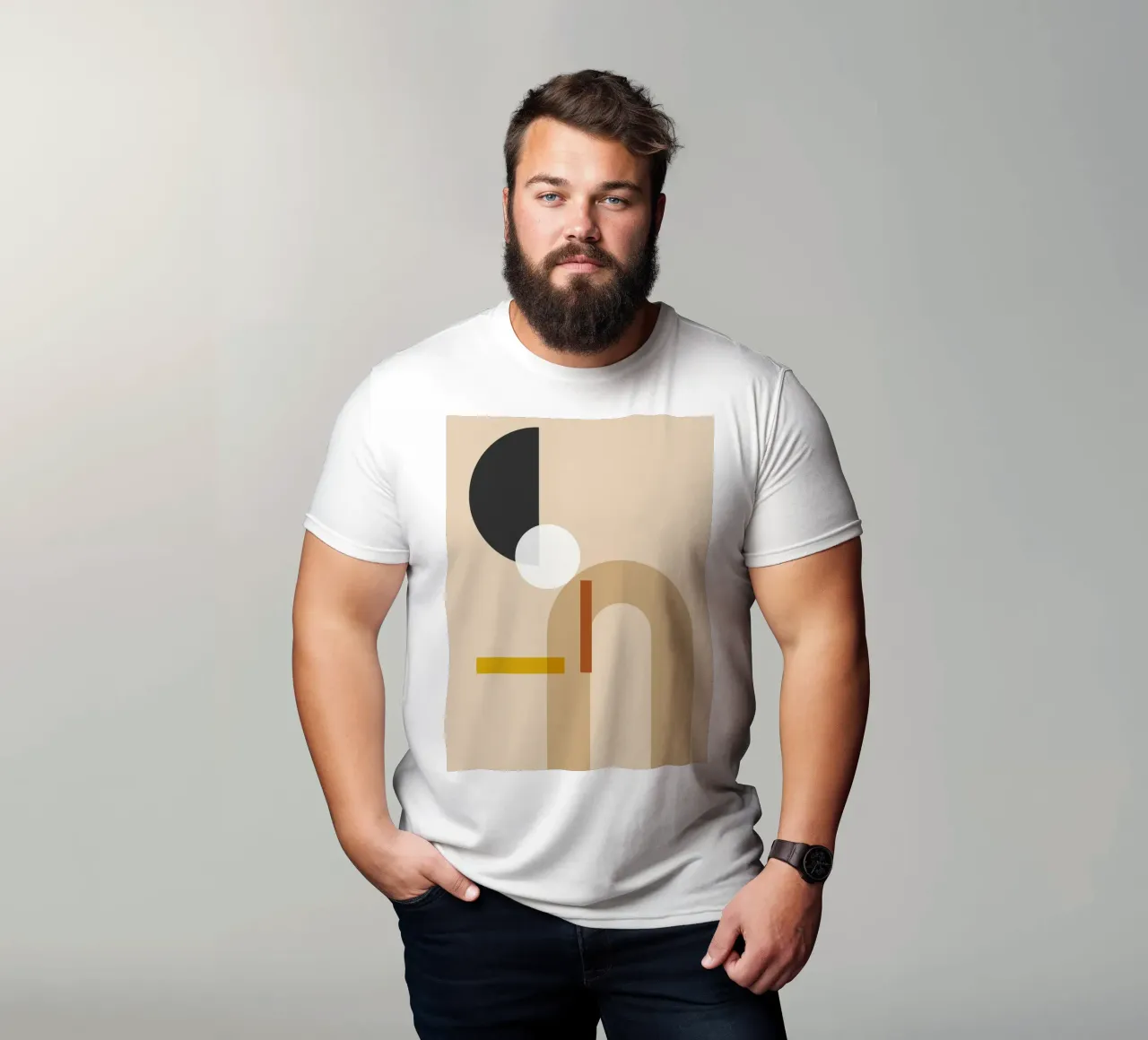 Forme astratte minimali 10 t-shirt da Gaite