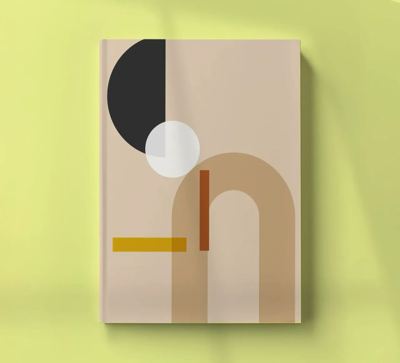 Minimal Abstract Shapes 10 notebook by Gaite