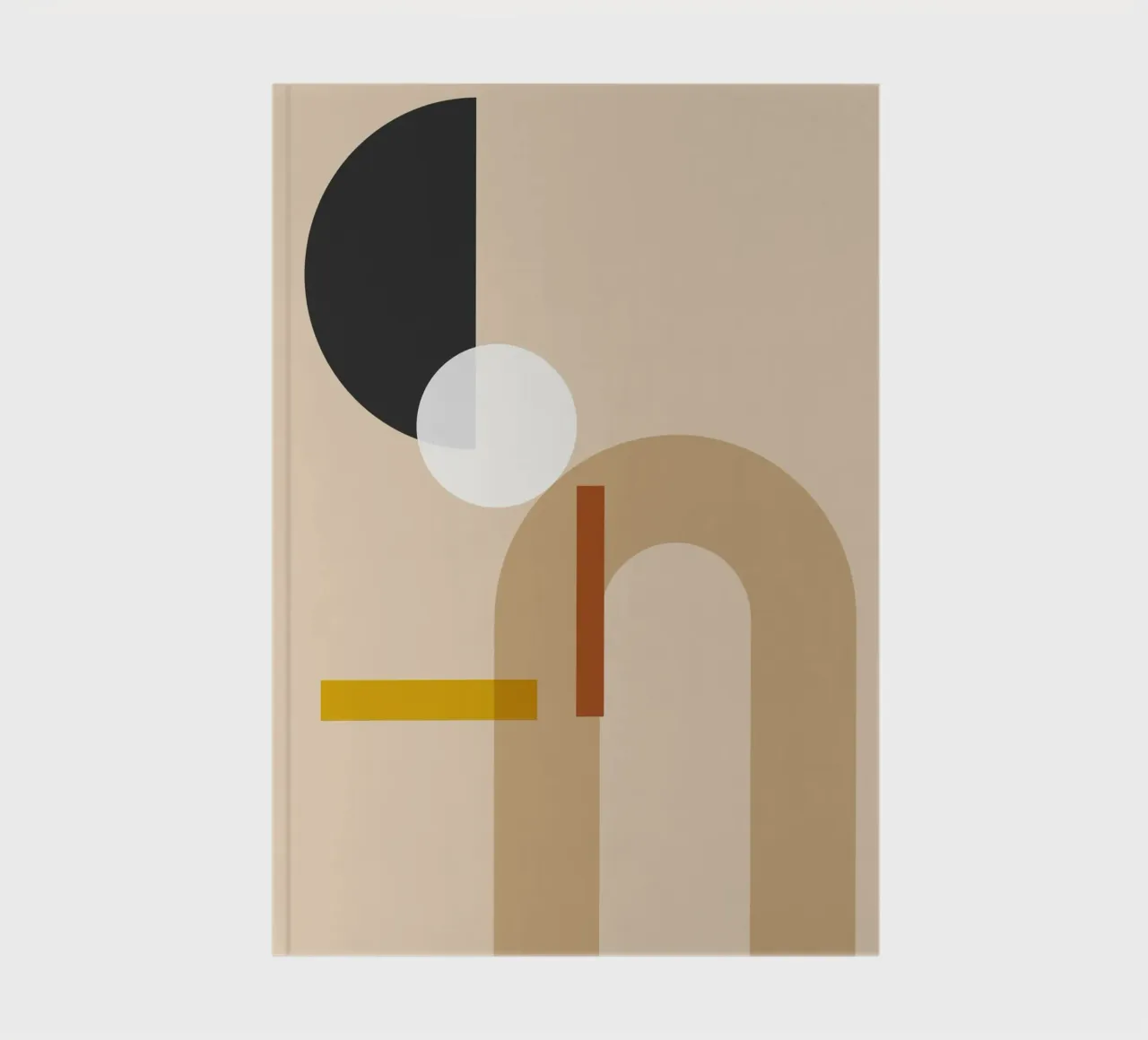 Minimal Abstract Shapes 10 notebook by Gaite