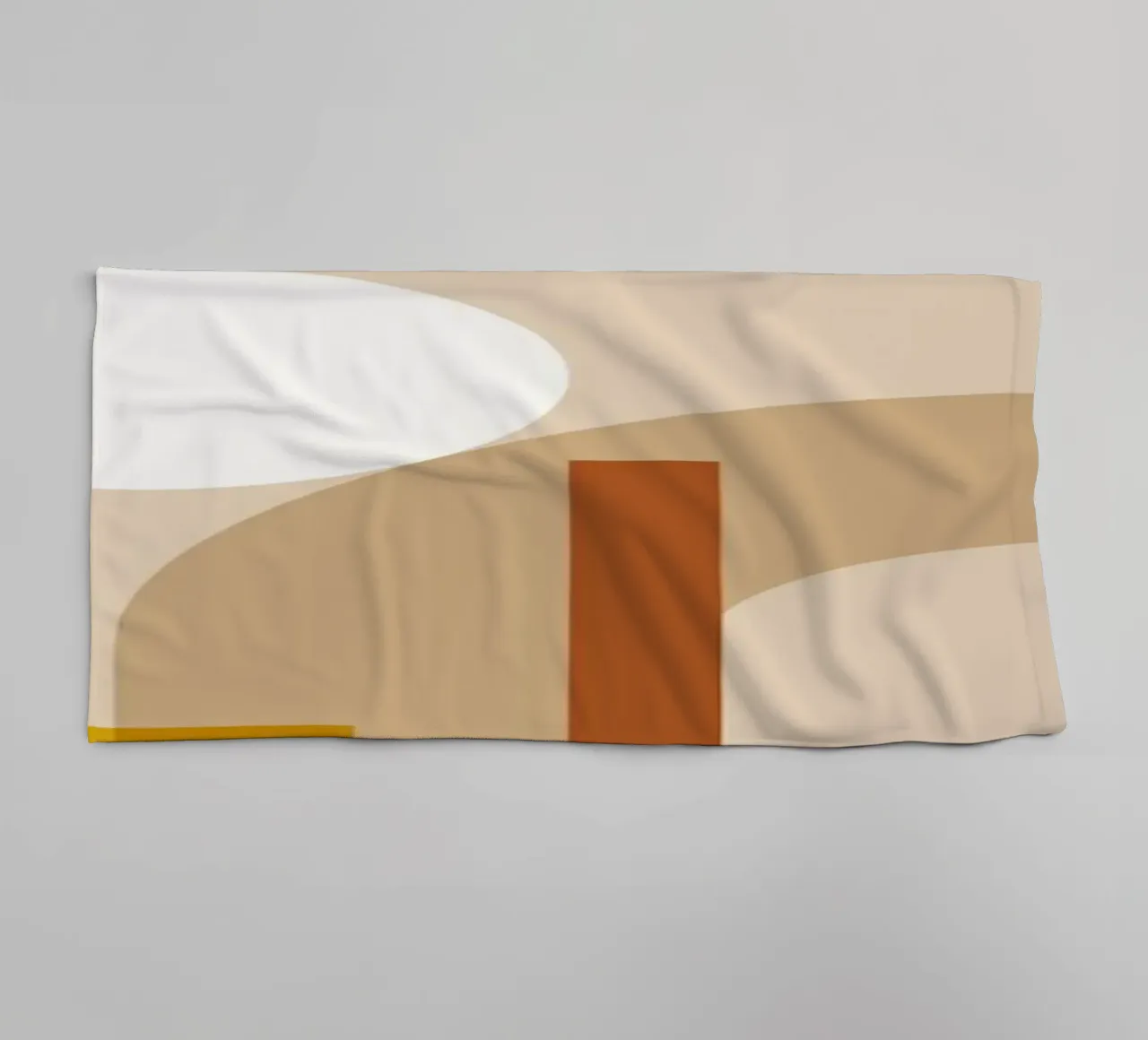 Minimal Abstract Shapes 10 towel by Gaite