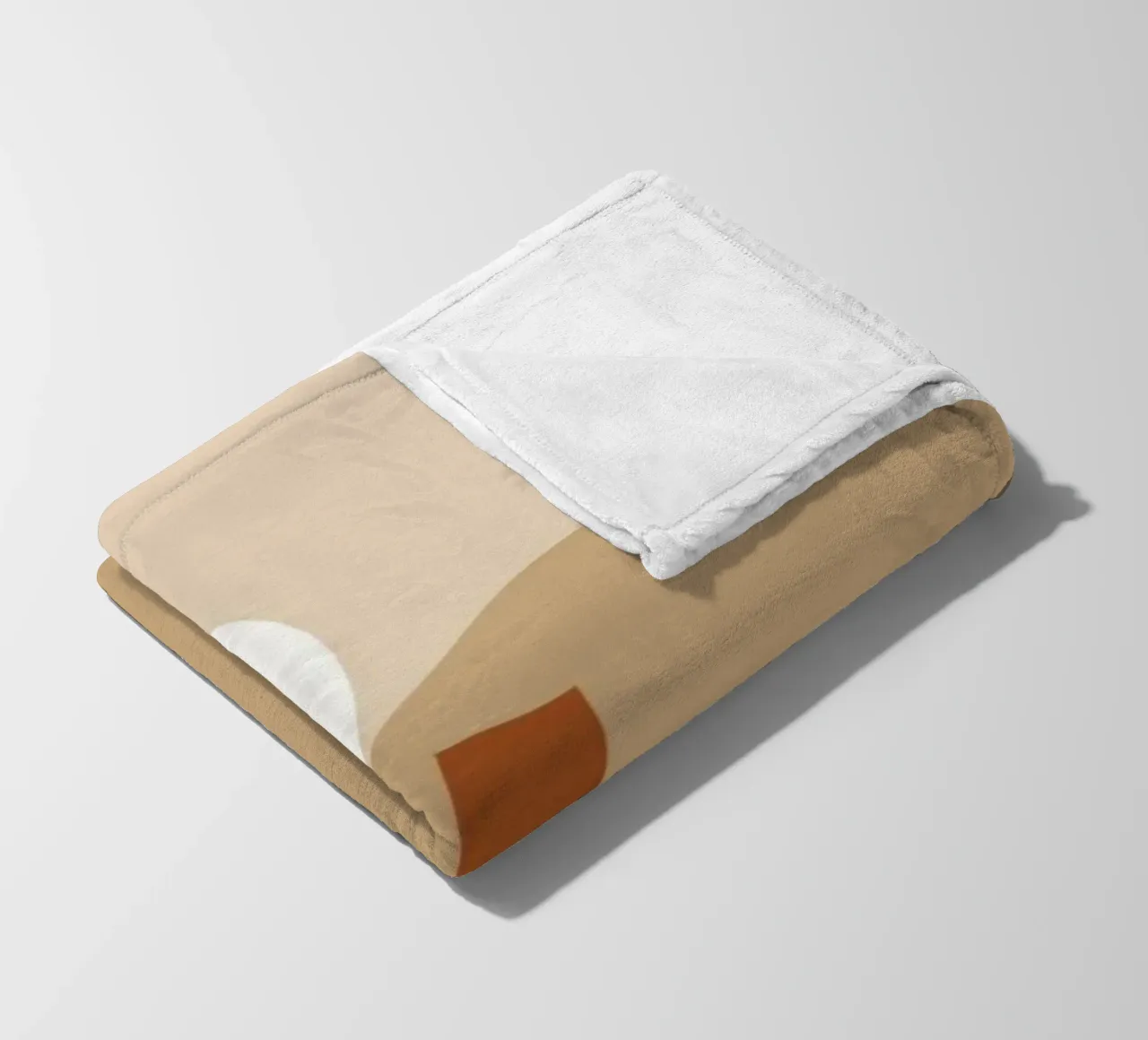 Forme astratte minimali 10 coperta in pile da Gaite