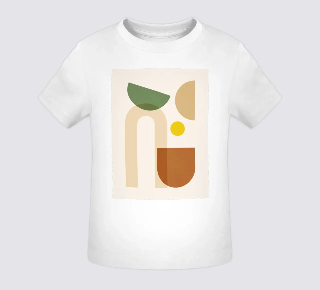 Formas abstractas mínimas 11 camiseta de bebé de Gaite