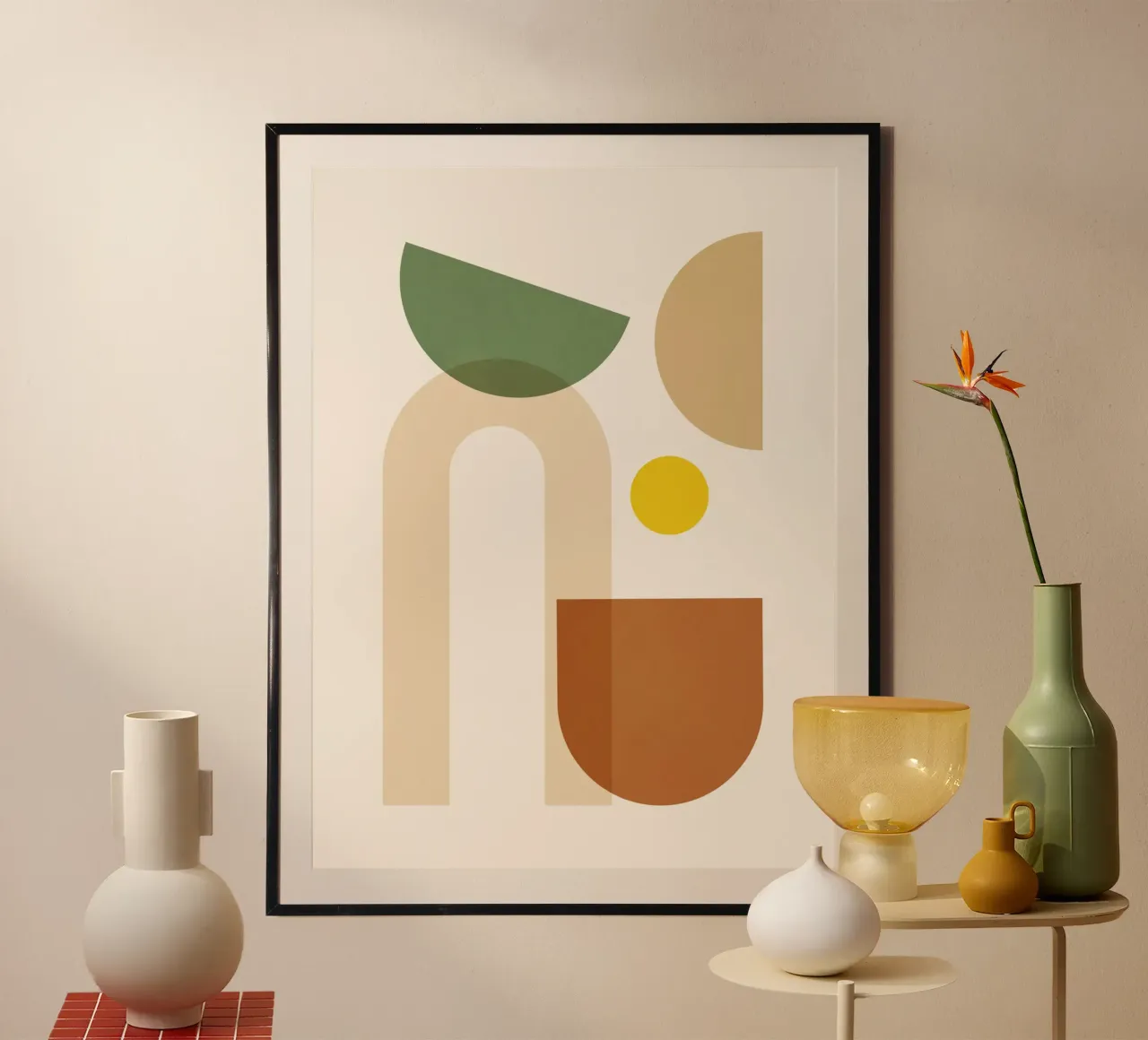 Minimal Abstract Shapes 11 hahnemühle by Gaite