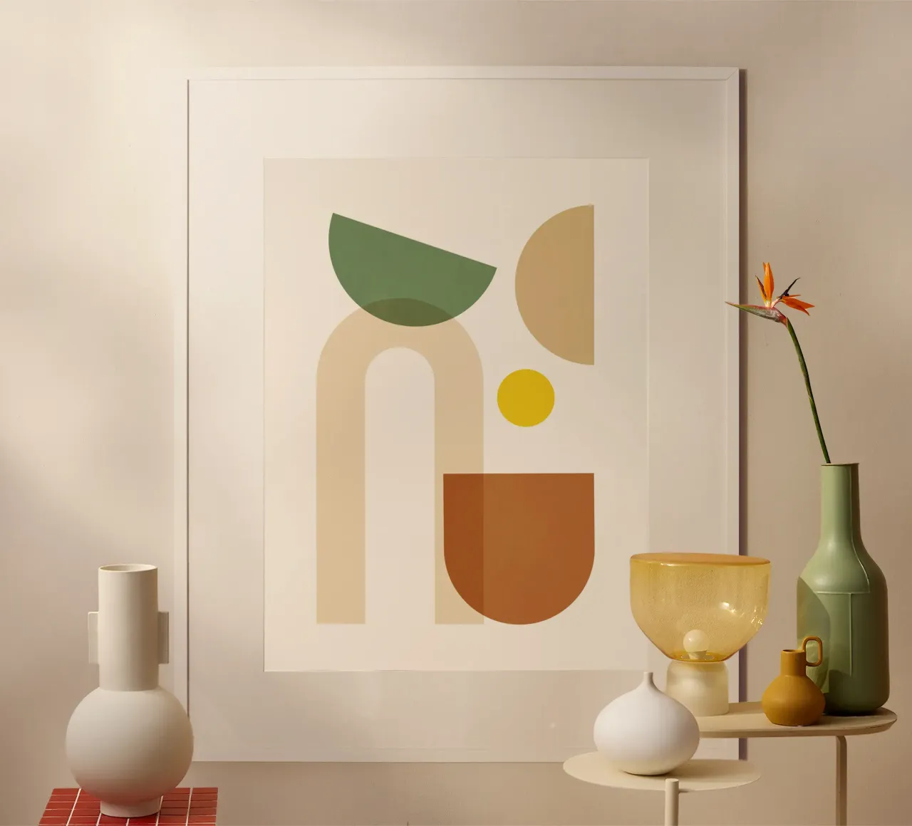 Minimal Abstract Shapes 11 hahnemühle by Gaite