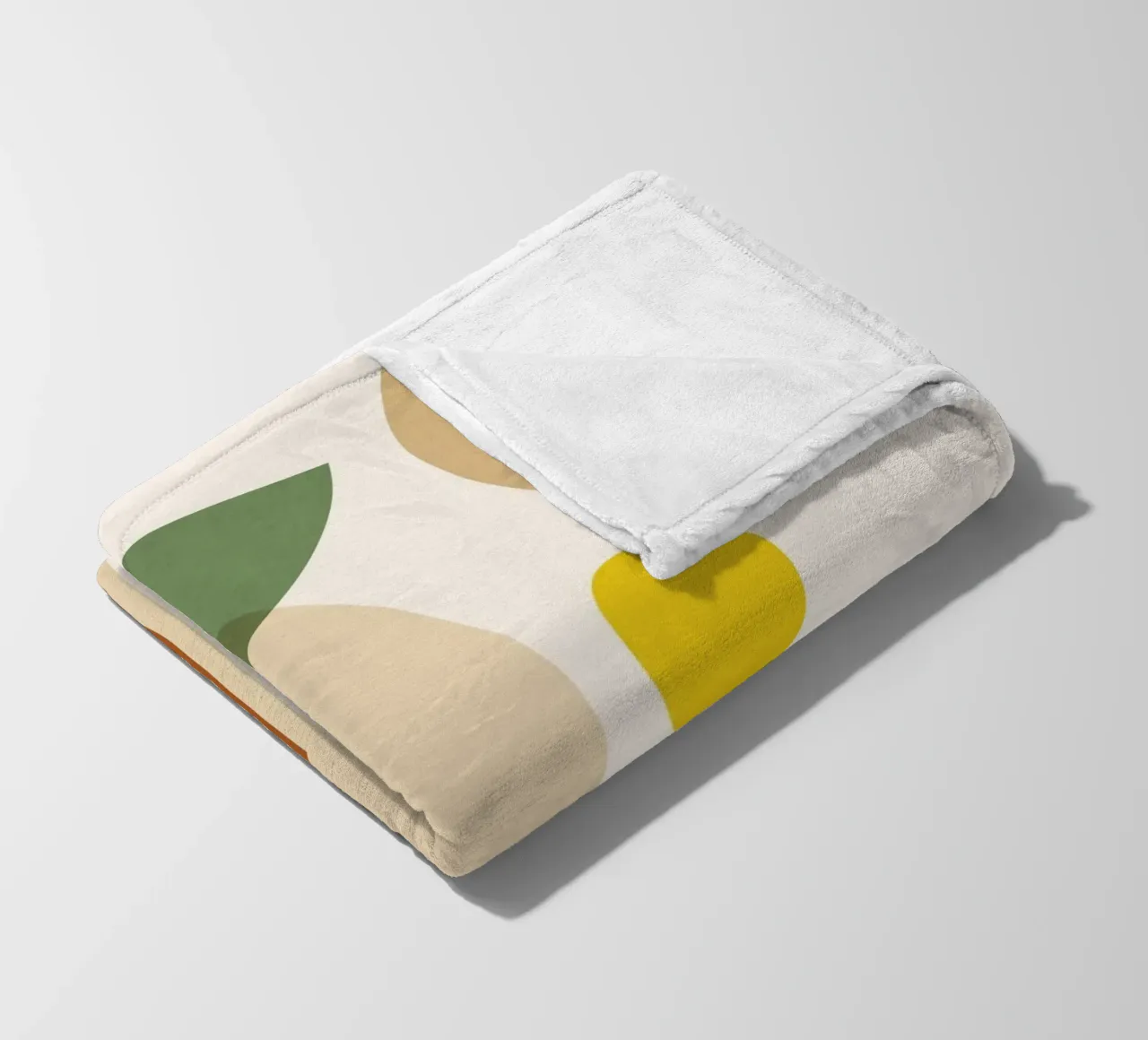 Forme astratte minimali 11 coperta in pile da Gaite