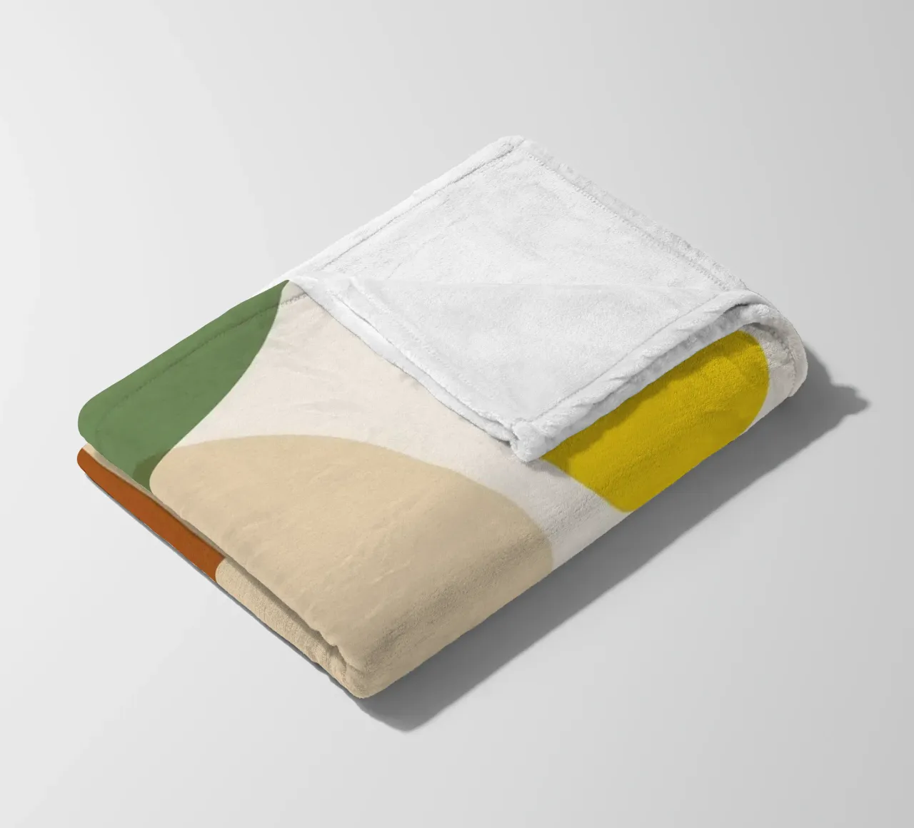 Forme astratte minimali 11 coperta in pile da Gaite