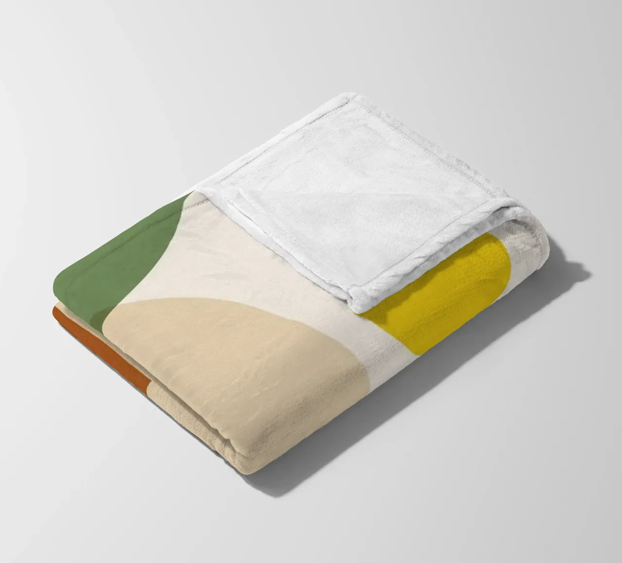 Forme astratte minimali 11 coperta in pile da Gaite