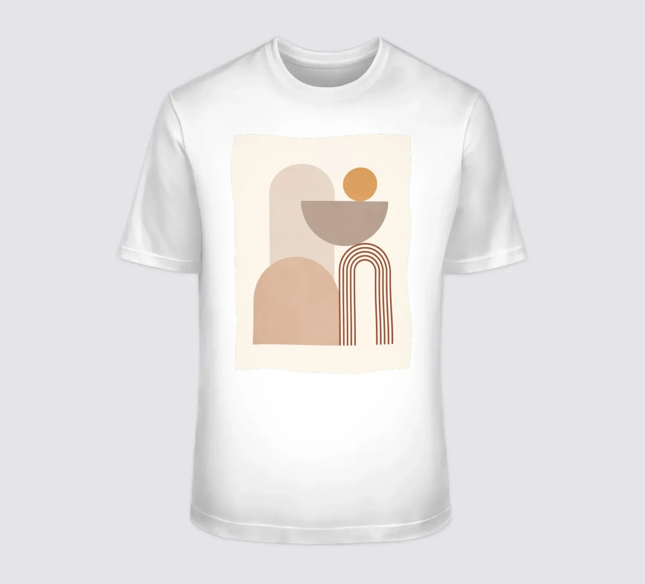 Minimal Abstract Shapes 12 t-shirt by Gaite